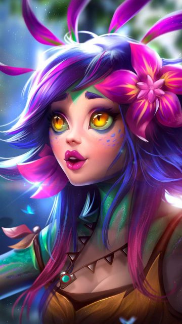 League of Legends Girl iPhone Wallpaper