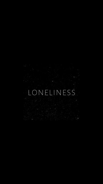 Loneliness iPhone Wallpaper