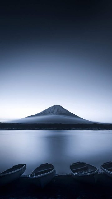 Mount Fuji Beautiful View iPhone Wallpaper