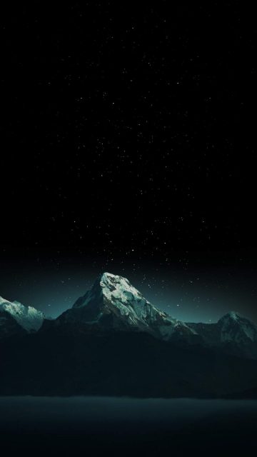 Snowvy Peak iPhone Wallpaper