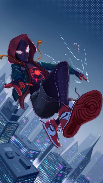 Spider Man Artwork iPhone Wallpaper