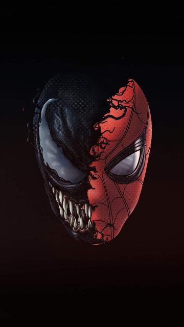 Spiderman X Venom 4k iPhone Wallpaper