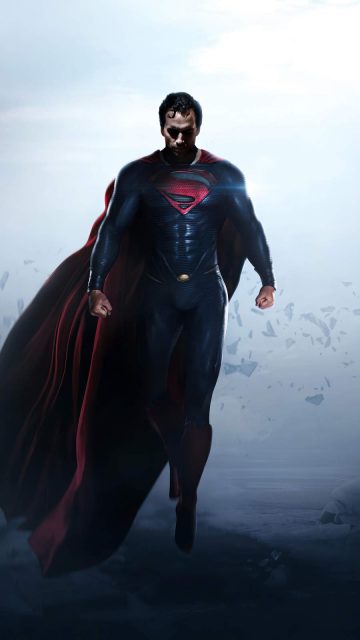 Superman x Man of Steel iPhone Wallpaper