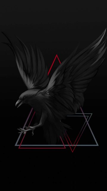 The Raven iPhone Wallpaper