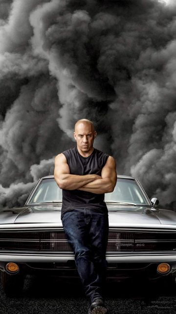 Vin Diesel Fast and Furious 9 iPhone Wallpaper