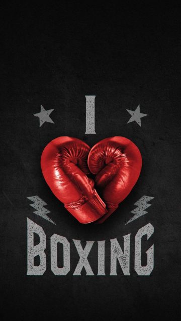 i Love Boxing iPhone Wallpaper