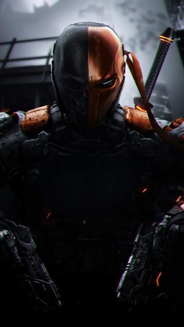 4K Deathstroke iPhone Wallpaper