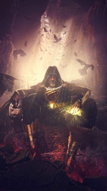 Black Adam 4K iPhone Wallpaper