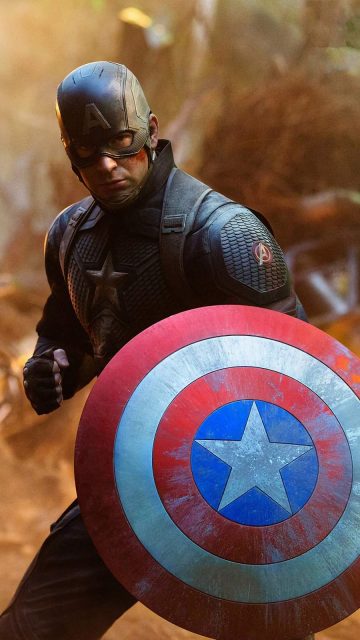 Captain America iPhone Wallpaper