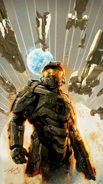 Halo Master Chief iPhone Wallpaper