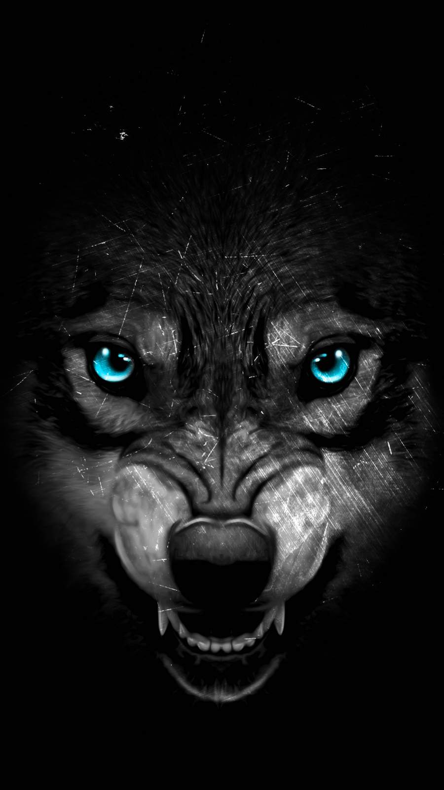 Hungry Wolf iPhone Wallpaper - iPhone Wallpapers