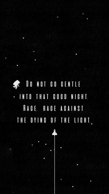 Interstellar Quote iPhone Wallpaper