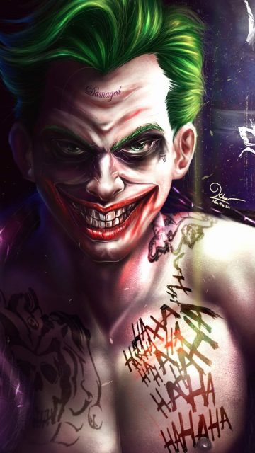 Joker 4k Art iPhone Wallpaper