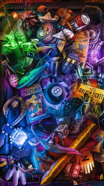 Loot Box iPhone Wallpaper