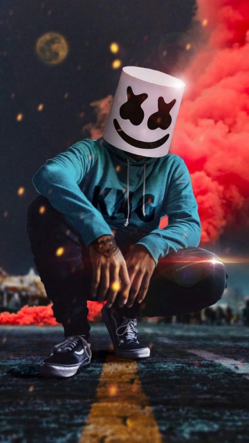 Marshmello Colors iPhone Wallpaper