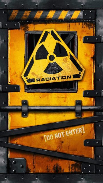 Radiation Zone iPhone Wallpaper