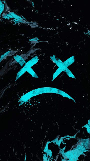 Sad Face iPhone Wallpaper