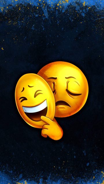 Smiley Emoticon iPhone Wallpaper