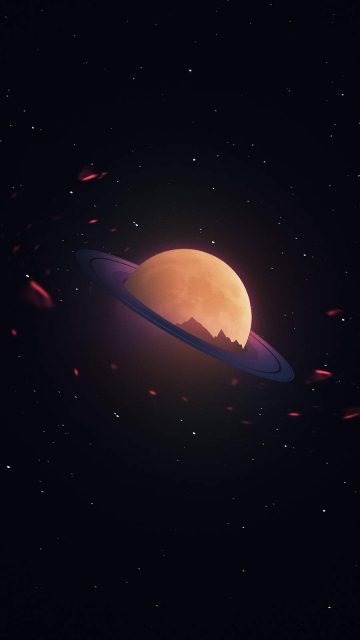 Space Art iPhone Wallpaper