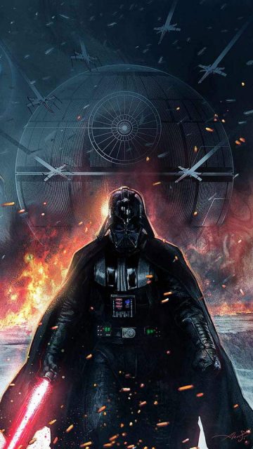 Star Wars Vader iPhone Wallpaper