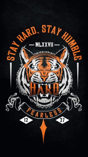 Stay Hard Stay Humble iPhone Wallpaper