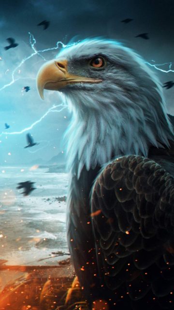 The Predator Eagle iPhone Wallpaper