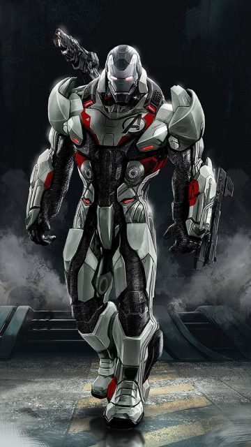 War Machine Quantum Suit iPhone Wallpaper