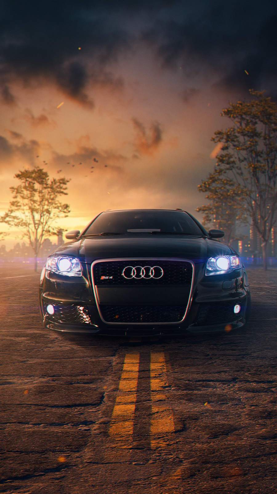 Audi Rs4 Iphone Wallpapers Iphone Wallpapers