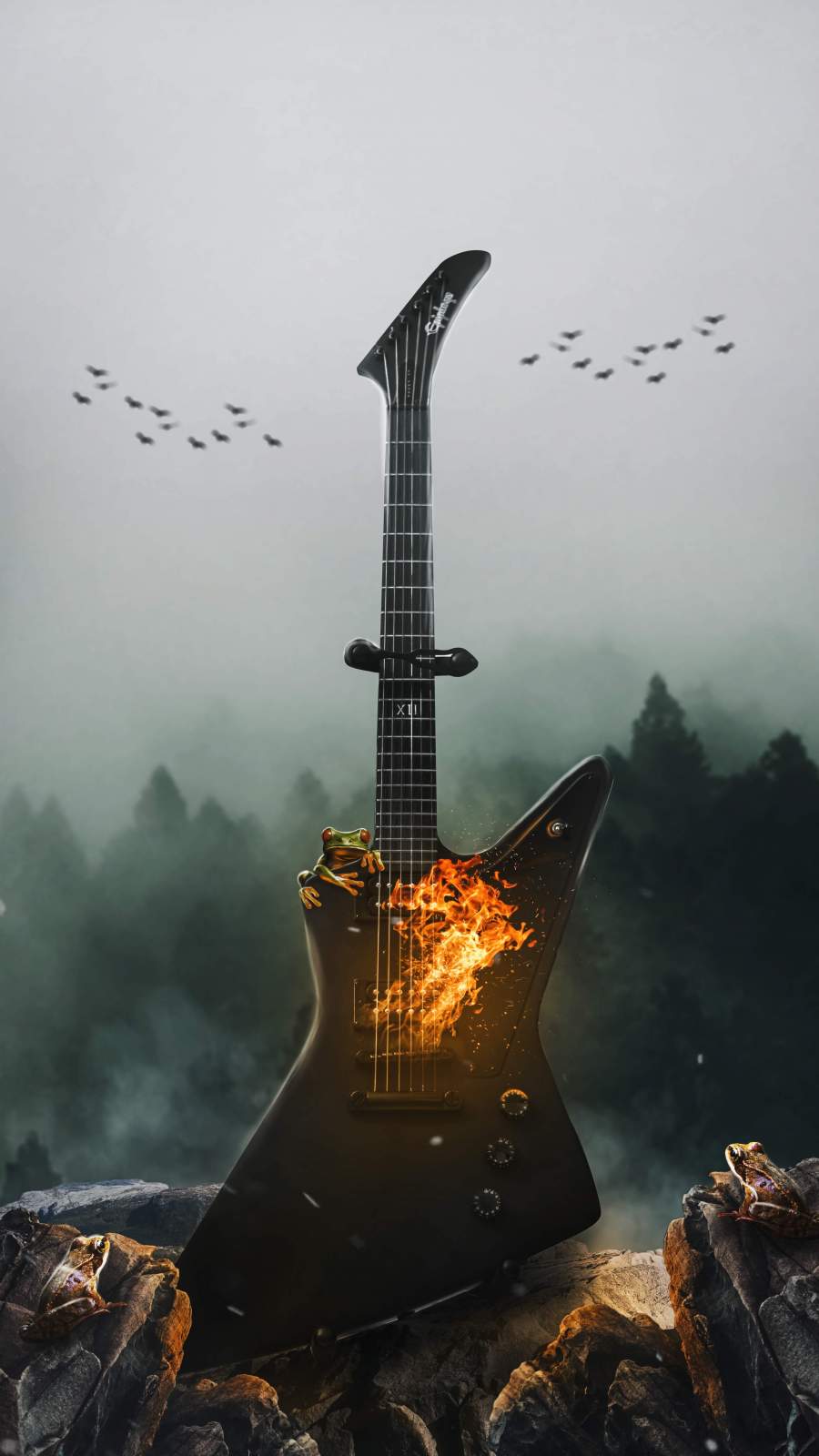 Electro Guitar - IPhone Wallpapers