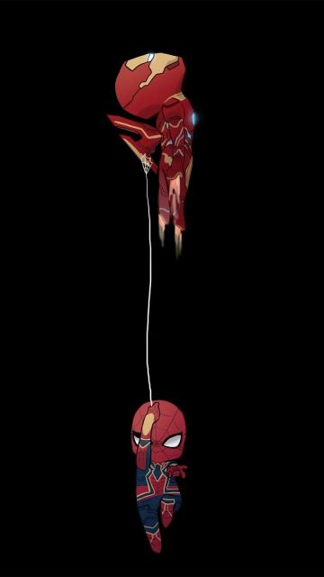 Iron Man and Spiderman Minimal