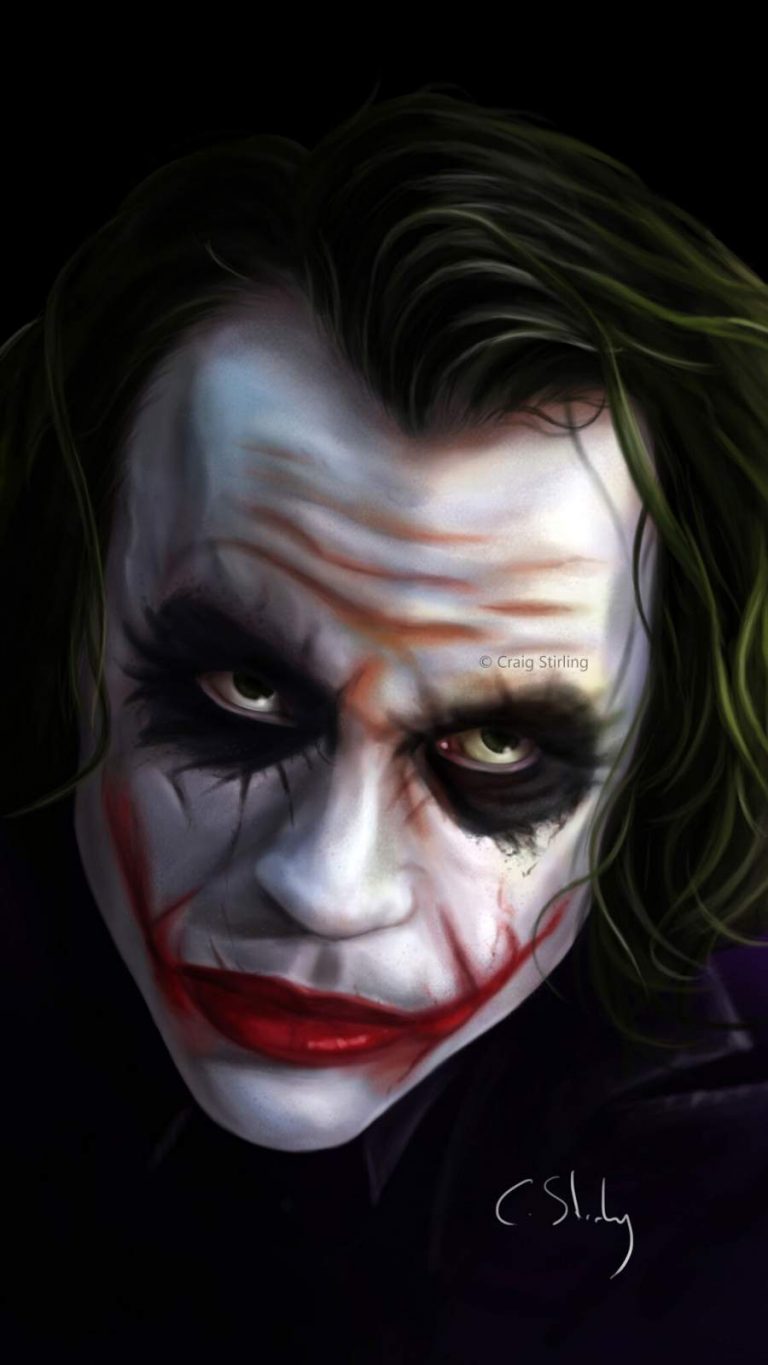 Joker Face - iPhone Wallpapers