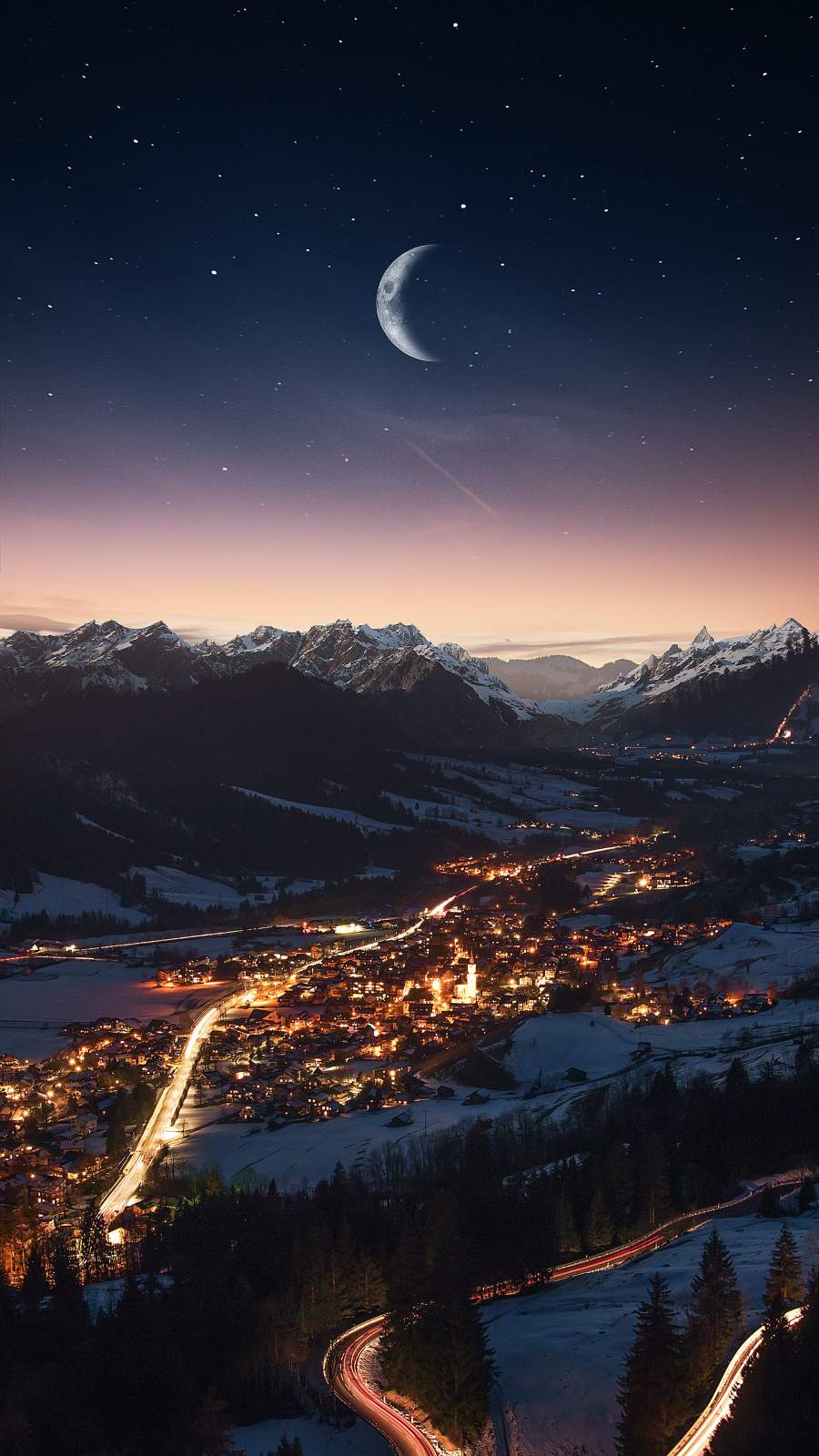 Winter Night Photos Download The BEST Free Winter Night Stock Photos  HD  Images