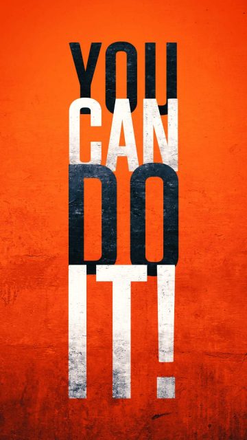 You Can Do It