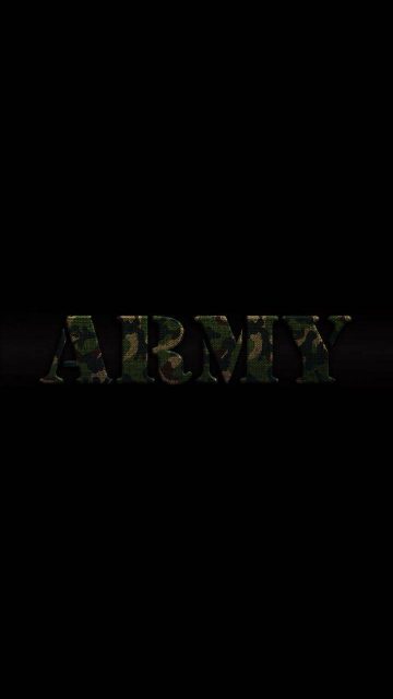 ARMY Dark Background