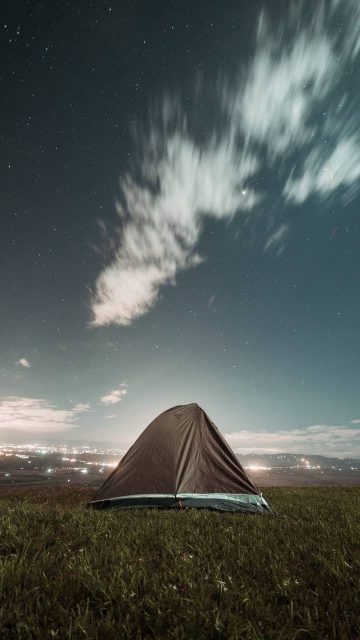 Camping Tent Night