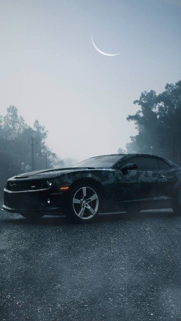 Chevy Camaro Camouflage Paint