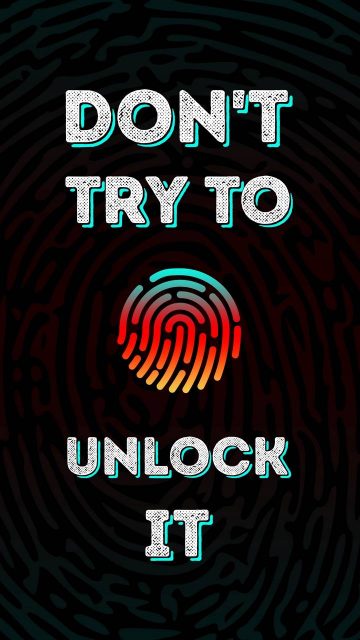 Do Not Try to Unlock It