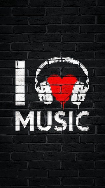 I Love Music Wallpaper