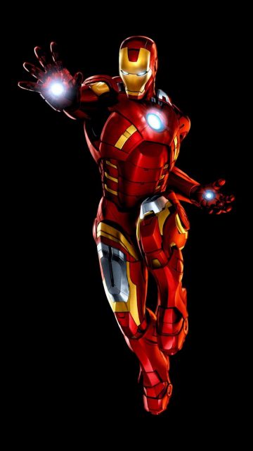 Iron Man Dark Background