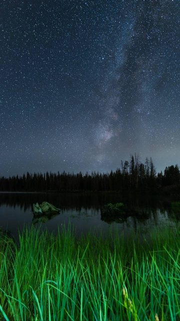 Nature Night Sky Space