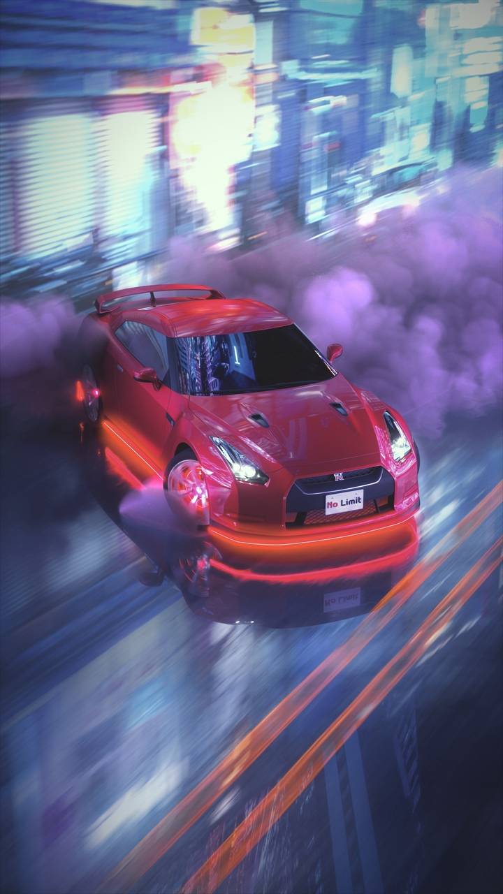 Nissan GTR Drifting iPhone Wallpapers iPhone Wallpapers