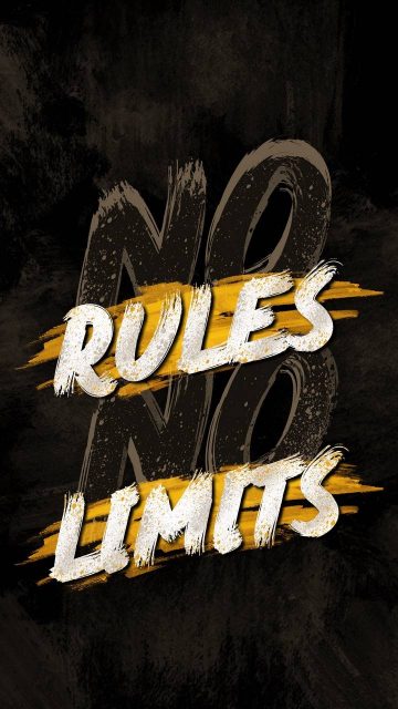 No Rules No Limits