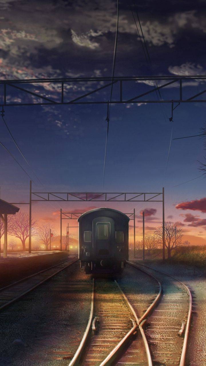 Anime Train HD Wallpaper by エル