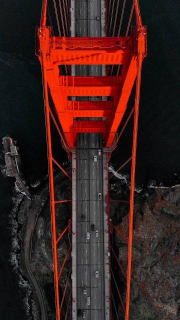 Red Bridge Aerial View