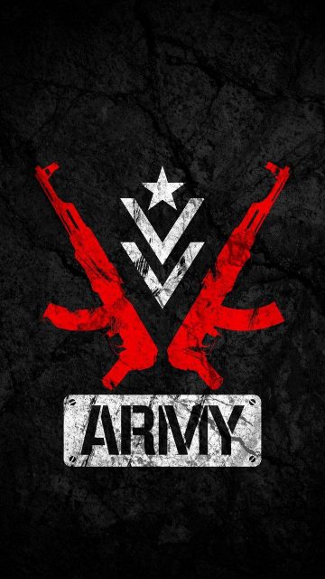 ARMY Logo iPhone Wallpaper