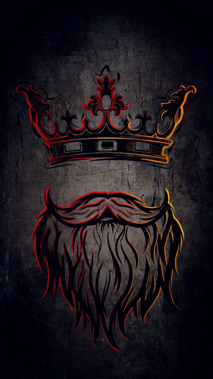 Beard King Wallpaper
