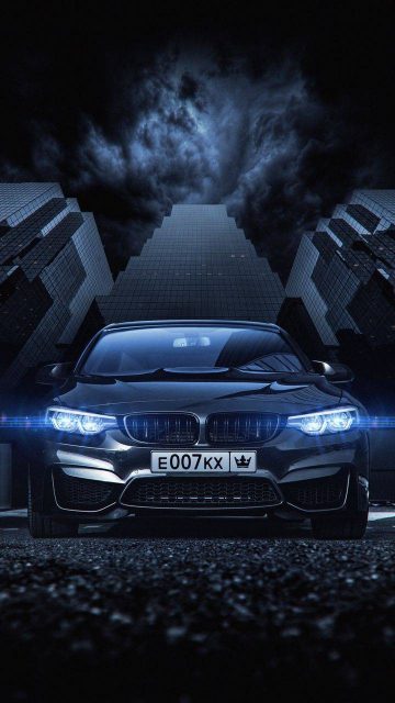 Black BMW iPhone Wallpaper