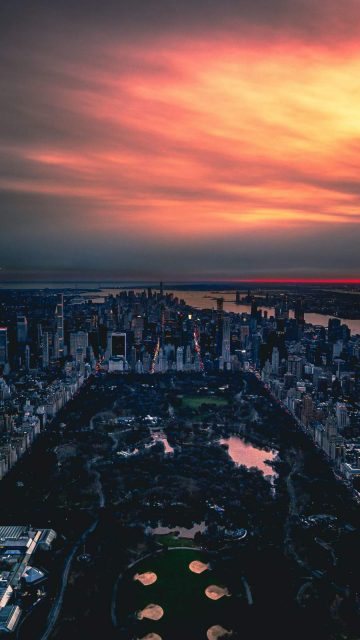 Central Park Evening 4K