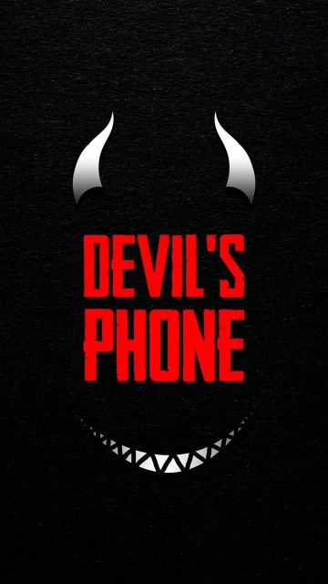 Devil Phone iPhone Wallpaper