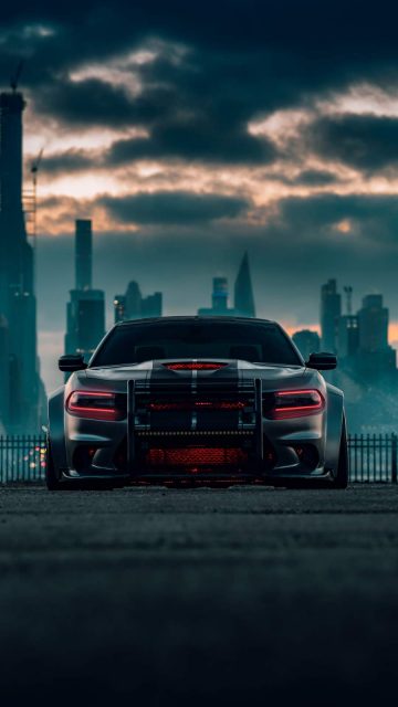 Dodge Charger Srt Hellcat iPhone Wallpaper